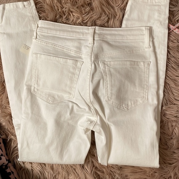 Jeans White Skinny New Size 2 Petite - Picture 8 of 11